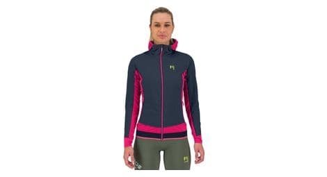 Veste manches longues femme karpos lavaredo winter bleu rose