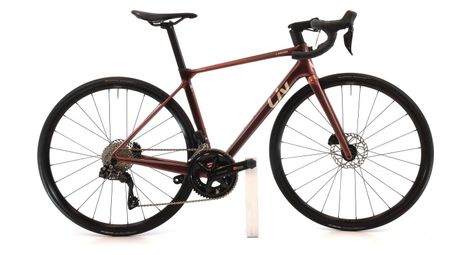 Produit reconditionné · Liv Langma Advanced 1 Disc PC Di2 12V · Rose / Vélo de route | Très bon état