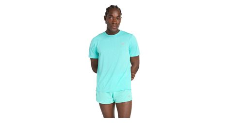 Kurzarm Trikot New Balance Athletics Blau Herren