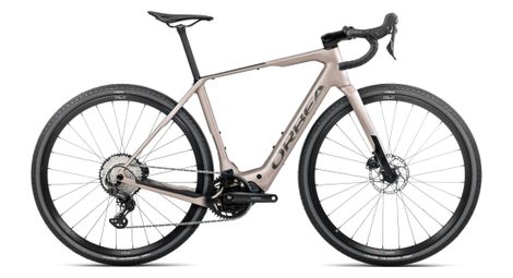 Orbea denna m30 bicicleta eléctrica de gravilla shimano grx 12s 420 wh 700 mm níquel beige 2025