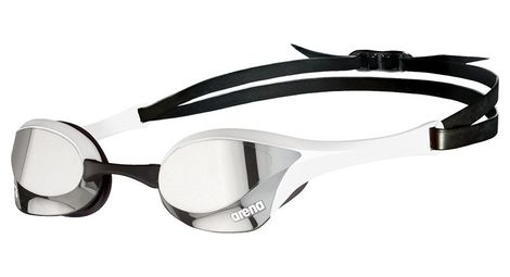 Arena ultra cobra swipe mirror blanc argent