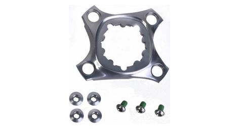 Sram spider xx1 avec vis plateau gxp 76 bcd 11v gris artic