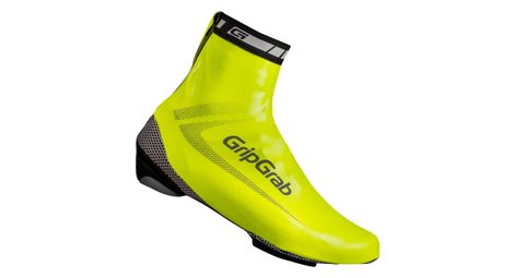 Paire de couvre chaussures gripgrab raceaqua jaune fluo hi vis