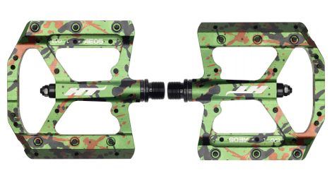Pedali piatti HT Components AE05 Camo Verde