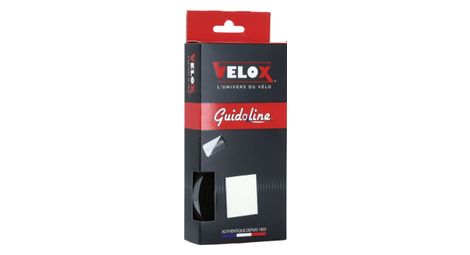 Ruban de guidon Velox maxi cork bicolor noir-blanc