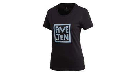 Camiseta adidas five ten mujer gfx negro