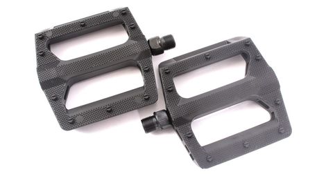 Pedales bmx acme 9/16  pvc noir khebikes