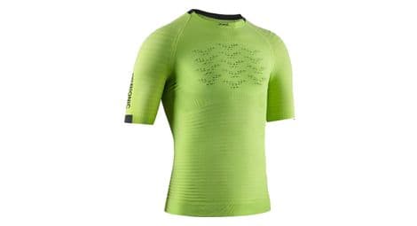 T shirt de running x bionic effektor 4d sh sl vert homme