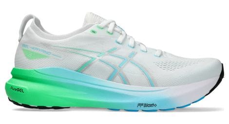 Zapatillas de running asics gel-kayano 31 blanco/azul/verde hombre