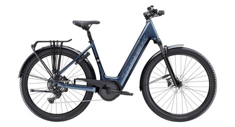Trek Verve+ 4 Lowstep 545Wh Electric City Bike Shimano Cues 9S Grau 2025