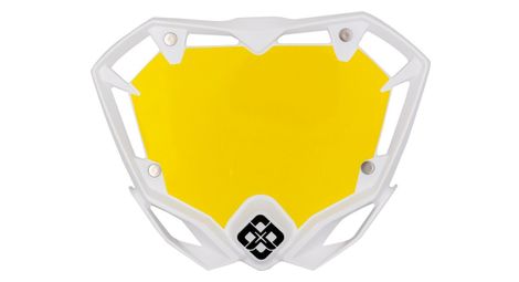 Plaque pride racing mini blanc