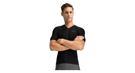 Maillot vélo ultraléger homme cyclisme srx hightech noir