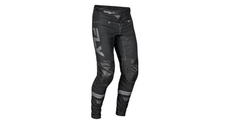 Pantalón fly racing rayce negro/carbón