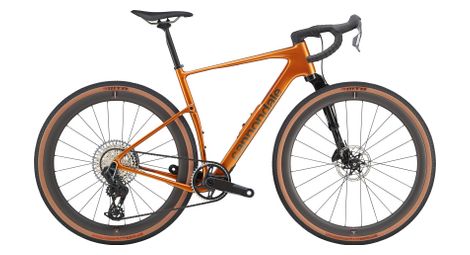gravel bike cannondale topstone carbon ltd lefty sram force xplr axs x0 t type axs 12v 700 mm orange