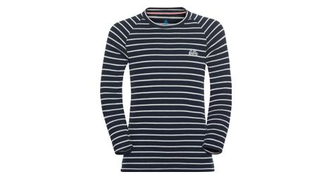 Maillot manches longues odlo active warm originals eco bleu gris