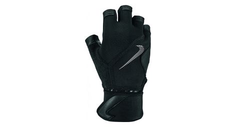 Guantes cortos nike elevated fitness negros