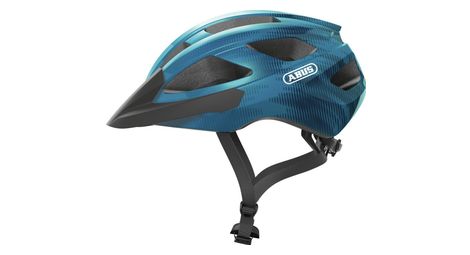 Abus casque macator bleu acier