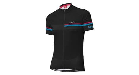 Loeffler maillot manches courtes w maillot de vélo hotbond fz® femme noir