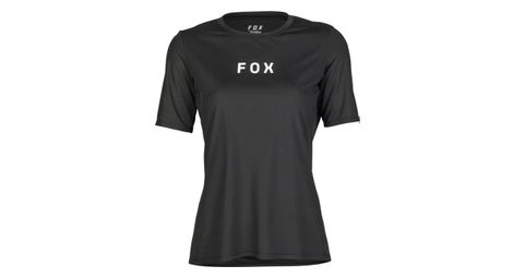 Maillot manches courtes fox ranger taunt femme noir