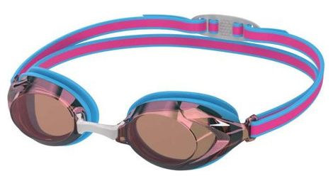 Gafas de natación Speedo Junior Vanquisher 3.0 Espejo Picton Azul/Vermellón/Espejo Dorado
