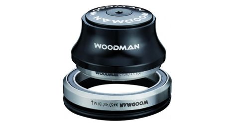 Woodman jeu de direction intégré axis z xs spg 20 comp conique 11/8 - 1.5 noir