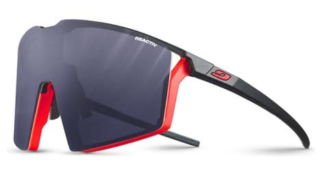 Occhiali da sole julbo edge reactiv performance cat 0-3 nero arancione