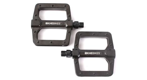 Bmx pedales mvp 9/16 alu noir khebikes