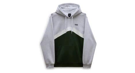 Sweat a capuche vans sidestripe block gris noir