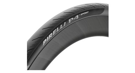Pneu Route Pirelli P4 Sport 700 mm Souple Tubetype Pro Compound Tech Belt Noir
