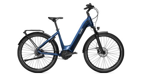 Vélo de Ville Électrique O2feel Duma 7.2 Shimano Nexus 5V Courroie 730 Wh 27.5'' Bleu Deep