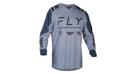 Maillot vtt manches longues fly racing f-16 gris homme