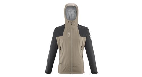 Giacca millet fitz roy beige homme