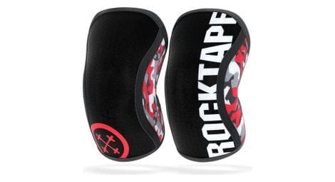 Rocktape - assassins red camo 7mm- protège-genoux - s