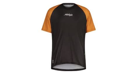 Maillot maloja dentrom. moonless multi noir / orange 