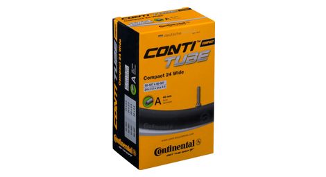 Cámara de aire continental compact 24 schrader 40 mm