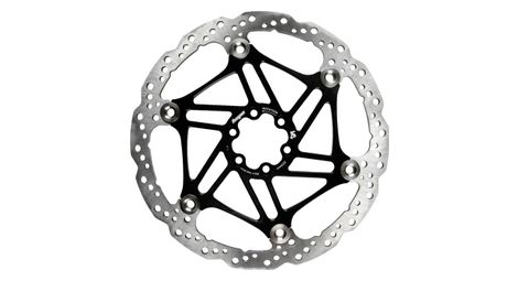 Hope v4 vented floating disc 6-bolt black