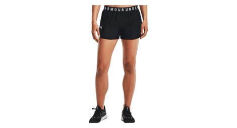 Under armour play up 3.0 schwarz shorts für frauen