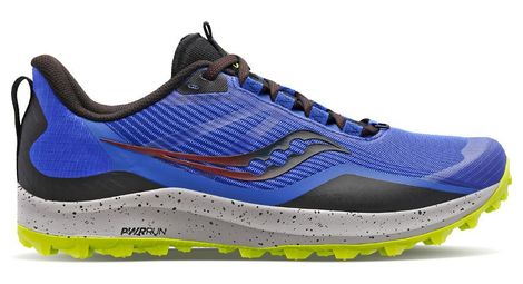 Produit Reconditionné - Chaussures de Trail Saucony Peregrine 12 Bleu et Jaune