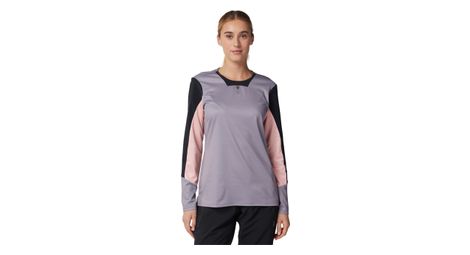 Defend Damen Langarmtrikot Grau