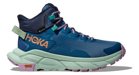 Zapatillas de exterior hoka trail code gtx para mujer azul