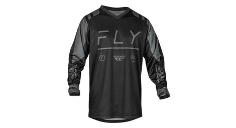 Maillot vtt manches longues fly racing f-16 noir homme