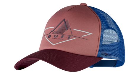 Casquette buff brak multi trucker rose/bleu