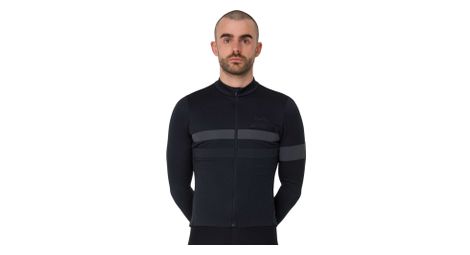 Maillot manches longues rapha brevet noir homme