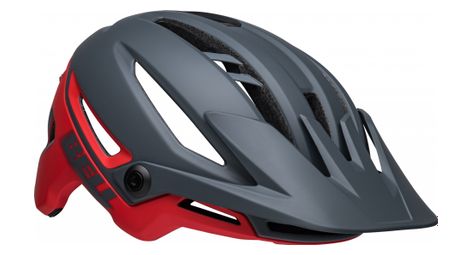 Casco bell sixer mips gris rojo