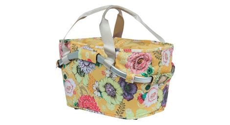 Panier arrière basil bloom field carry all mik 22l jaune