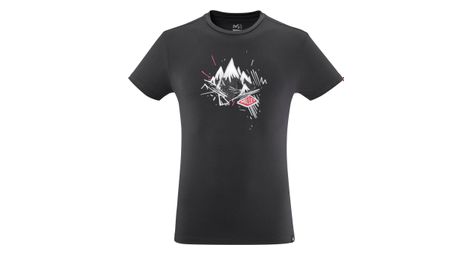 Camiseta mijo boulder hombre negra