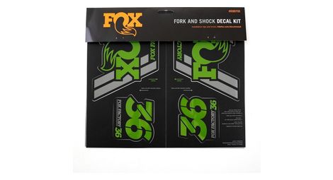 Fox racing shox stickers heritage 2019 green