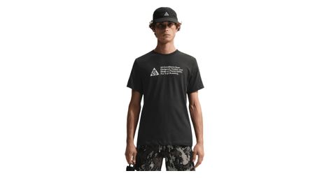 T-Shirt Manches Courtes Nike ACG Noir Homme