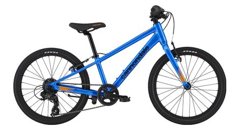 Cannondale kid quick 20 shimano tourney 7s blue mtb bambino