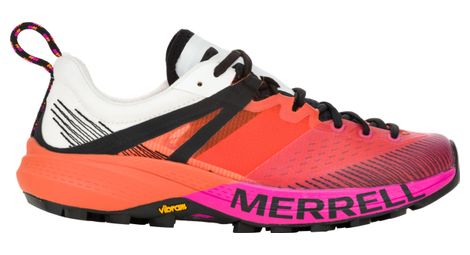 Chaussures de randonnée femme merrell mtl mqm orange/rose